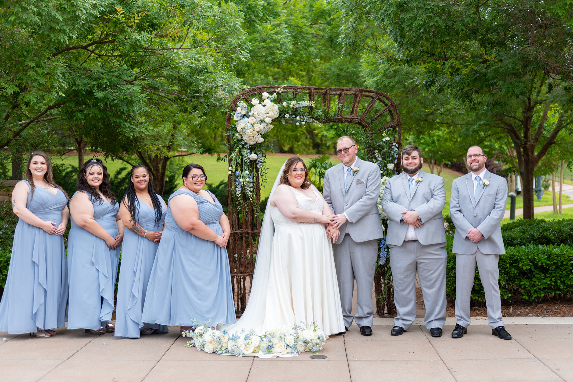 A Magnificent Moments wedding portrait